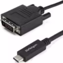 Thumbnail 0 de Cable USB-C Macho a DVI-D Macho 720p 1080p 1mt 3ft color negro - StarTech