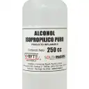 Thumbnail 1 de Botella 250ml Alcohol Isopropilico 1/4Lt para Limpieza