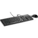 Thumbnail 0 de Kit Teclado Mouse Alámbrico HP BFR-PVC Teclado Inglés Mouse Optico USB p/Server 