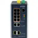Thumbnail 0 de PLANET Switch 8-1000-PoE 2-1000 2-SFP 240W-tot Riel-DIN Industrial 12p