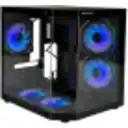 Thumbnail 2 de Gabinete Gamer REBEL 270deg | Micro ATX / ITX | 5 ARGB | Controladora + Control 