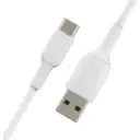 Thumbnail 3 de Belkin Cable BoostCharge USB-A to USB-C 1mts. White