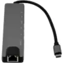 Thumbnail 4 de HUB USB-C a Puertos 2*USB-C HDMI USB-A SD/mSD RJ-45 10/100 Aluminio 