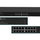 Thumbnail 0 de Switch TP-Link TL-SG1016, 16-1000 Ancho Gigabit No-Administrable Rack