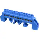 Thumbnail 4 de Regleta Azul 12-Conexiones 4mm Riel Din Distribucion Electrica