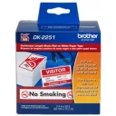 Thumbnail 3 de Rollo Continuo Brother DK2251 62 mm Etiqueta 15.24 mts Negro/Rojo en Blanco