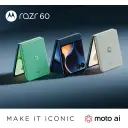 Thumbnail 1 de Celular Motorola Razr 60 Memoria 512GB RAM 12GB 50MP 6.9' Azul