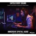 Thumbnail 8 de CORSAIR Gaming HS80 RGB - Auricular - tamano completo - 2,4 GHz - inalambrico - 