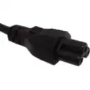 Thumbnail 1 de Cable de Poder Trebol C5 Hembra a Chile Macho 6A 60cm 3X0 75mm2 Negro Linkmade