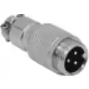 Thumbnail 0 de 3-pin Macho Volante Conector GX12 Soldable Aviacion