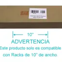 Thumbnail 0 de LINKMADE METAL 10-PULGADAS 8-KEYSTONE PATCHPANEL 1U VACIO P/RACK-10P