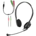 Thumbnail 0 de GENIUS HEADSET 3.5mm CABLE 2,4MT + CABLE SINGLE JACK 3.5mm-HS-200C