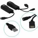 Thumbnail 2 de Extensión Activa USB 2.0 UTP Cat5 Cat6 50-100mt Inc. 5V/1A A-M A-H