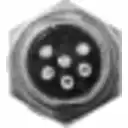 Thumbnail 0 de 6-pin Macho Chasis Conector GX12 Soldable Aviacion