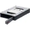 Thumbnail 1 de StarTech.com Adaptador de Disco Duro de 2,5" a 3,5" - Para SSD o Disco Duro SATA SAS - Caja Adaptador de Disco - Caja de almacenamiento - 2.5" - SATA 6Gb/s / SAS 6Gb/s - 600 MBps - SAS 6Gb/s, SATA 6Gb/s - negro, plata