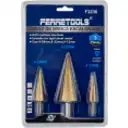 Thumbnail 3 de FERRETOOLS Kit 3-Brocas Pino 4-12 4-20 4-32mm p/Metal HSS Escalonadas