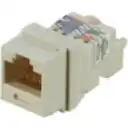 Thumbnail 0 de Modulo jack Off white Category 6, 8-position, 8-wire Keystone