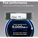 Thumbnail 1 de Unidad SSD Crucial E100 2TB M.2 22*80 NVMe PCIe Gen4*4 Lect 5000Mbs Esc4500Mbps