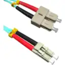 Thumbnail 1 de 3MT LC-SC OM3 MULTIMODO MM DUPLEX JUMPER FIBRA 50/125UM