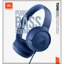 Thumbnail 1 de Audífonos Alámbricos JBL Tune 500, On-ear Conector 3.5mm Plegable Color Azul