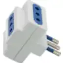 Thumbnail 1 de ENCHUFE TRIPLE 79310 BLANCO PHILCO