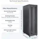 Thumbnail 4 de SERVER RACK CABINET 42U