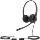 Thumbnail 1 de Cintillo Yealink YHS34 Dual, RJ9 Cancelación Ruido Audio HD Call Center Oficina
