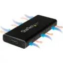 Thumbnail 2 de Cofre Porta SSD mSATA StarTech USB 3.1 (10Gbps) de aluminio Color Negro