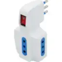 Thumbnail 0 de ENCHUFE TRIPLE C/SWITHCH 2P + T 10A 250V BLANCO