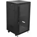 Thumbnail 9 de LINKMADE Desarmado 22U Vidrio 60cm-Fondo Rack Ventilador PDU 3-Cajas