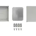 Thumbnail 4 de TIBOX 340x280x130mm Tapa-Gris Caja Gris Plastica c/Placa IP66 RoHS