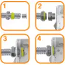 Thumbnail 3 de Solo-Metal 25mm Rollo-40mt Conduit Flexible Diametros ext/int 24/22mm
