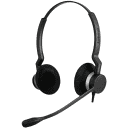 Thumbnail 0 de Audífonos Alámbricos Jabra BIZ 2300 UC Duo On-Ear USB con micrófono color Negro