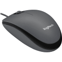 Thumbnail 2 de Mouse Alámbrico Logitech M90 Óptico 1000dpi USB Color negro p/MAC-PC