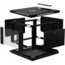 Thumbnail 2 de LINKMADE Desarmado 6U 60CM-Fondo Gabinete Rack Pared Muro Negro