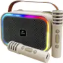 Thumbnail 0 de MLAB KARAOKE MY LiL VOICE LUZ RGB 2 MICROFONOS INALAMBRICOS WHITE