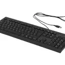 Thumbnail 1 de KENSINGTON Teclado Cable-140cm Resistente Antiderrame Negro USB A2306A