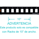 Thumbnail 1 de LINKMADE METAL 10-PULGADAS 8-KEYSTONE PATCHPANEL 1U VACIO P/RACK-10P