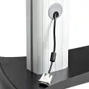 Thumbnail 5 de Soporte Pedestal c/Ruedas para TV Dual 37" A 60" hasta 50Kg VESA 600*400