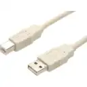Thumbnail 0 de Cable USB 2.0 Beige 1.8m USB A a B