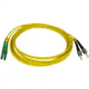 Thumbnail 1 de 3mt SM LC/APC-ST/UPC MonoModo SM Duplex Jumper Cable Fibra 3.0mm 9/125