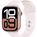Thumbnail 0 de Apple Watch Series 10 42mm (GPS / Rose Gold Aluminum Case / Blush Pink Band / M-L) [MWWJ3AM/A]