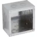 Thumbnail 1 de B15 CAJA 150X150X100MM C/TAPA-155X155MM ZINCADA METALICA