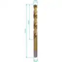 Thumbnail 1 de Broca Metal de Titanio HSS 10mm x 132mm