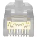 Thumbnail 1 de Panduit - Network connector - RJ-45 (M) - CAT 6 - clear (pack of 100)