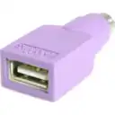 Thumbnail 1 de Adaptador Teclado USB a conector PS/2 PS2 MiniDIN - Hembra USB - Macho Mini-DIN