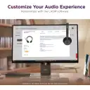 Thumbnail 8 de Audifono Lenovo Dual-Mode Wireless ANC 6550 USB-A Teams Bluetooth5.3