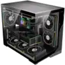 Thumbnail 11 de Gabinete Gamer ZERO Vidrio Templado | Micro ATX / ITX | Soporte 6 Ventiladores + Controladora | USB 3.0 x2 + Audio | Flujo de Aire 10