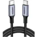 Thumbnail 0 de US316(2M). Cable USB para carga rapida 2 Metros Negro UGREEN USB-C to USB-C PD  