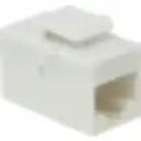 Thumbnail 2 de Blanco CAT6 UTP Copla RJ45-RJ45 Keystone Feedthrough